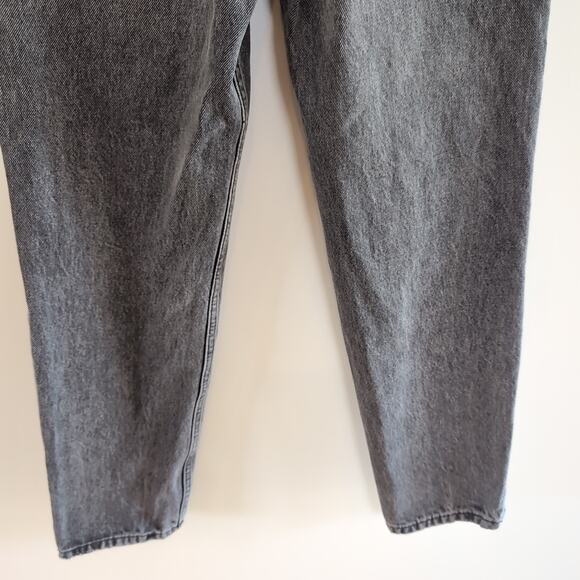 Zara Faded Black High Rise The 90's Mom Fit Jeans Size 2 - Picture 7 of 12